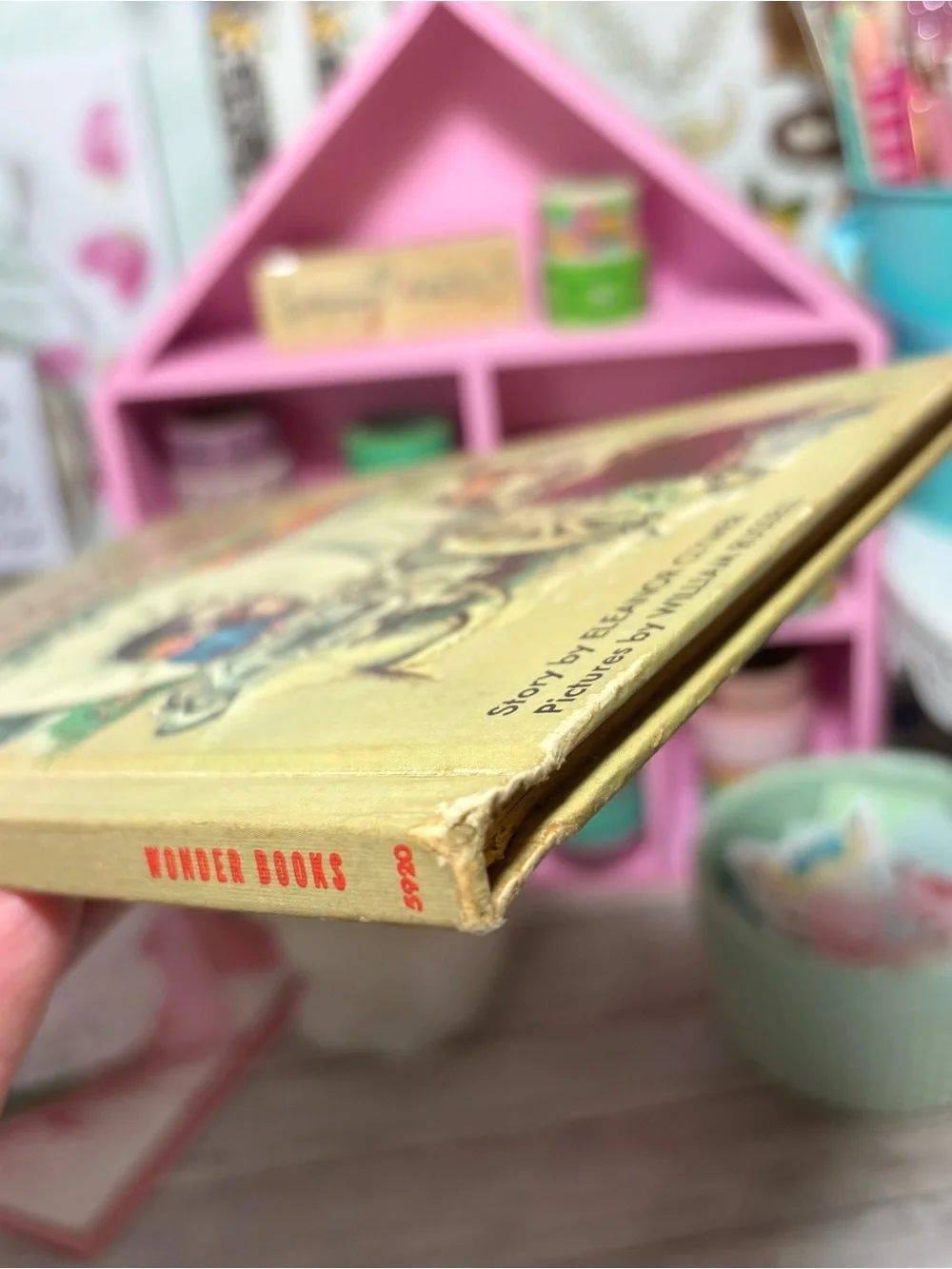 Vintage 1962 Benjamin In The Woods HC Wonder Books Easy Reader By Eleanor Clymer